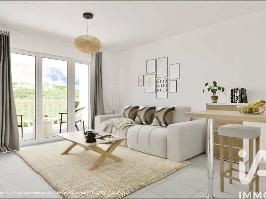 Appartement à vendre 99 000 € 1 pièce 26,5 m² RDC Saint Just Marseille 13ème arrondissement 13013