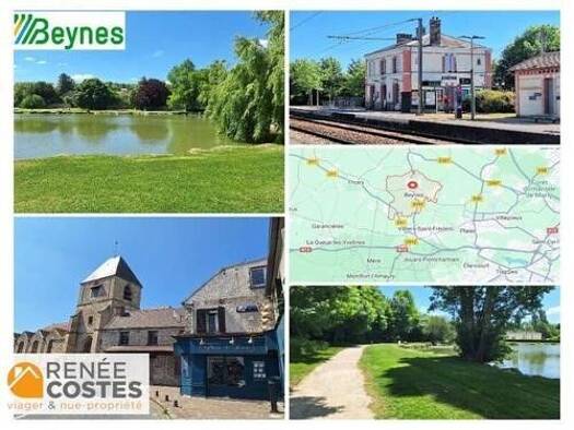 Maison en viager occupé Bouquet 88 840 € 4 pièces 3 chambres 85 m² 760 m² de terrain Sud Plaisir 78370