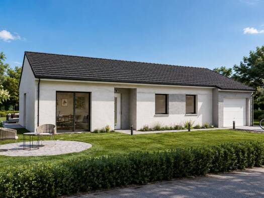 Terrain avec maison neuve à vendre 204 000 € 5 pièces 3 chambres 92 m² Contrexéville 88140