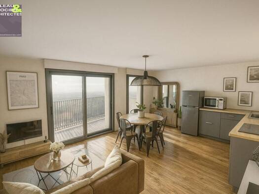 Terrain avec maison neuve à vendre 242 500 € 3 pièces 2 chambres 64 m² 9 m² de terrain Pentagone La Roche-sur-Yon 85000