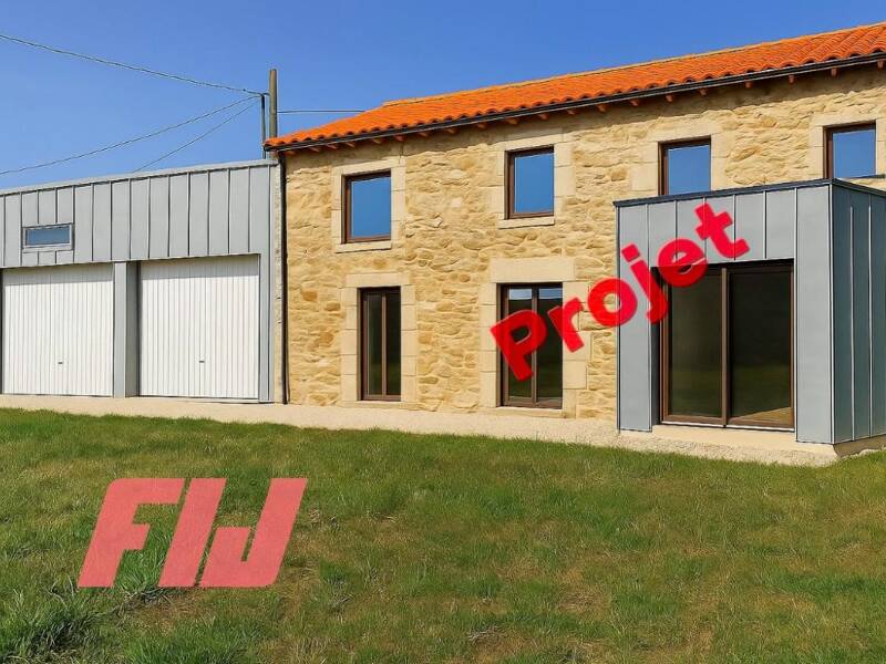 Maison à vendre, 115m², SAINT LUMINE DE COUTAIS