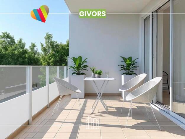 Appartement à vendre - neuf 145 000 € 2 pièces 36 m² Canal Givors 69700