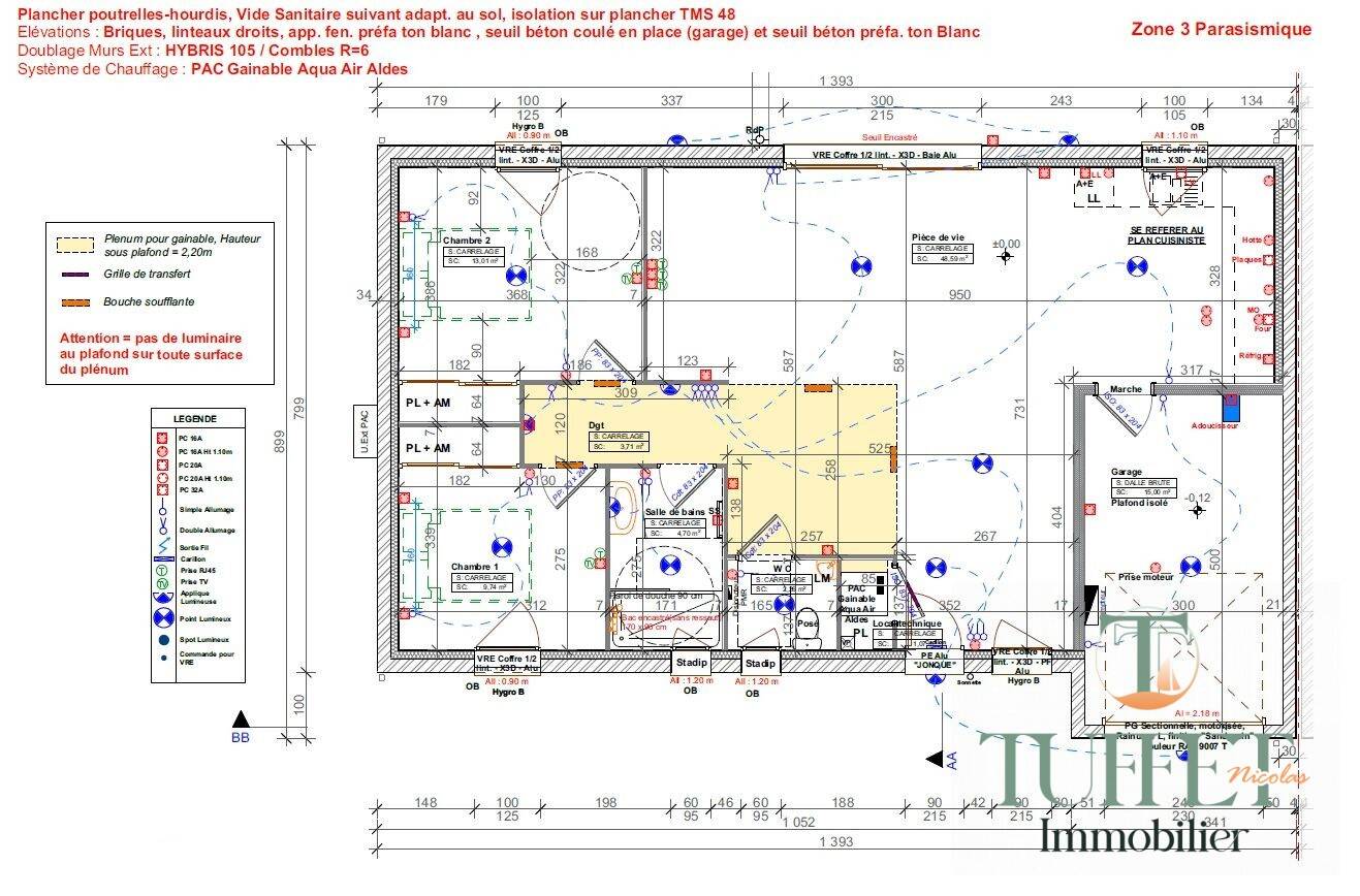 Maison à vendre, 83m², LES MATHES