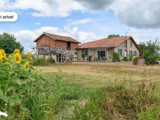 Maison à vendre 241 960 € 6 pièces 4 chambres 217 m² 1 184 m² de terrain Rive Gauche Aire-sur-l'Adour 40800