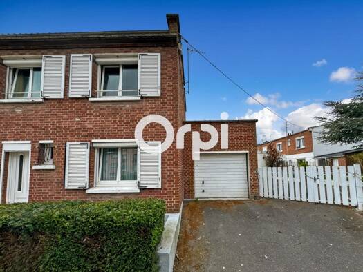 Maison à vendre 134 250 € 4 pièces 3 chambres 80 m² 365 m² de terrain Blancs Monts-Baudimont Arras 62000