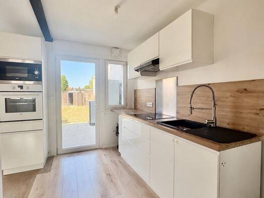 Maison à vendre 178 000 € 4 pièces 3 chambres 80 m² 162 m² de terrain Fort-Nieulay Porte de Paris Calais 62100
