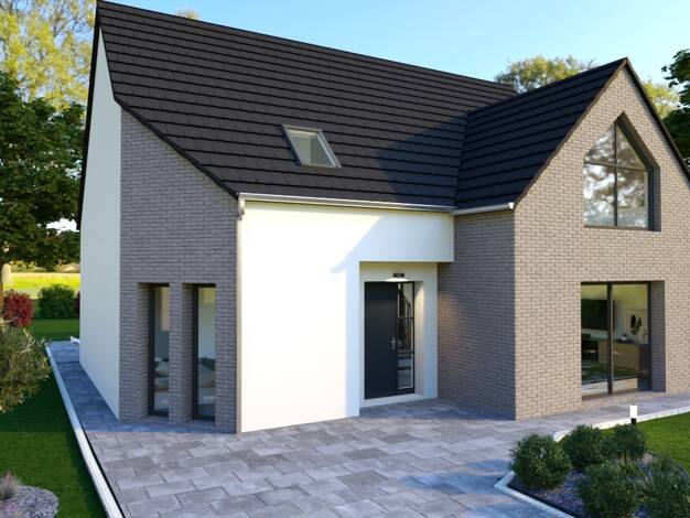 Terrain avec maison neuve à vendre 450 000 € 6 pièces 4 chambres 149,6 m² 800 m² de terrain L'Étoile 80830