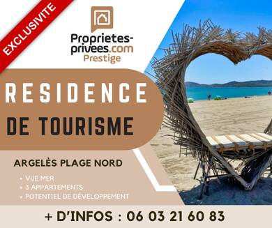 Immeuble à vendre 560 000 € 155 m² Plage et Ecarts Argelès-sur-Mer 66700