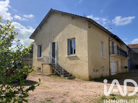 Maison à vendre 70 000 € 4 pièces 2 chambres 80 m² 1 519 m² de terrain Lenax 03130