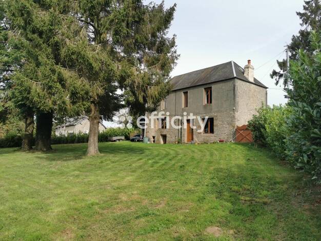 Maison à vendre 129 000 € 4 pièces 3 chambres 111 m² 1 005 m² de terrain Juvigny les Vallées 50520