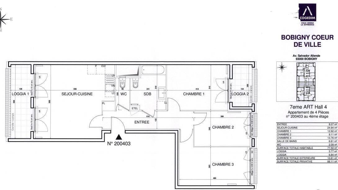 Maison à louer, 76m², BOBIGNY