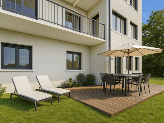 Appartement à vendre 199 000 € 2 pièces 2 chambres 45 m² RDC/2 Charbonnières-les-Bains 69260