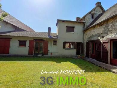 Ferme à vendre 221 000 € 4 pièces 3 chambres 122 m² 350 m² de terrain La Roche-Guyon 95780