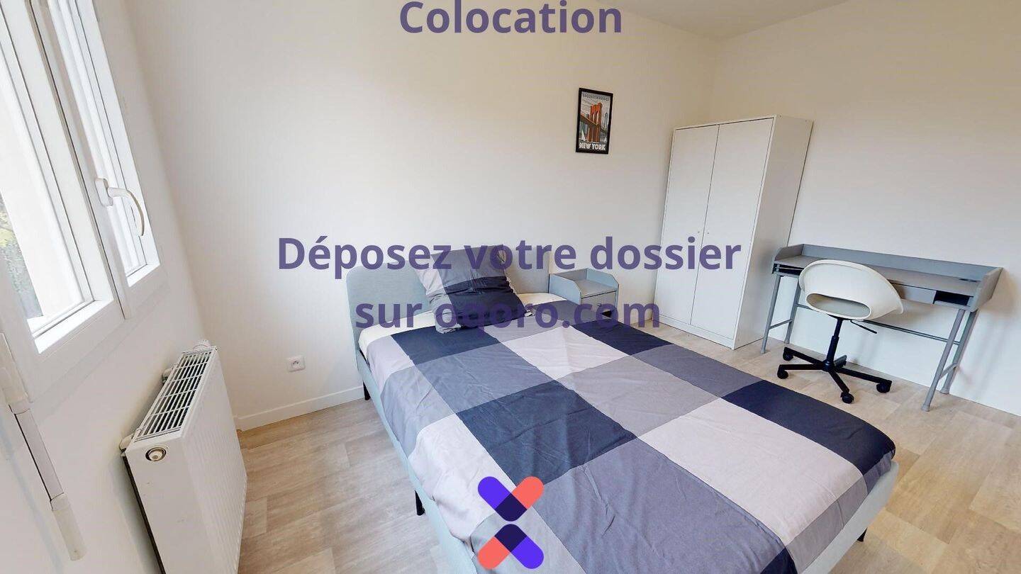 Chambre en colocation maison meublée — 2