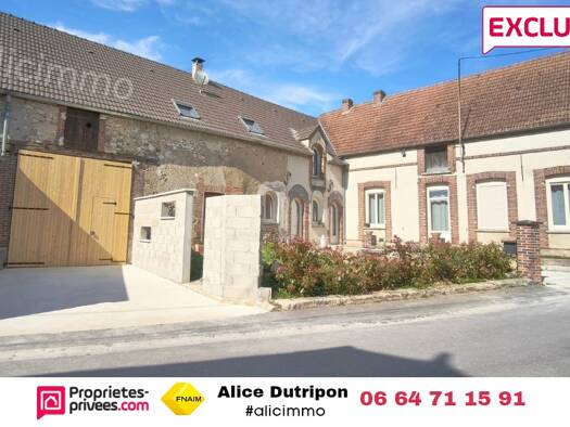 Maison à vendre 249 000 € 8 pièces 5 chambres 300 m² 875 m² de terrain Broyes 51120