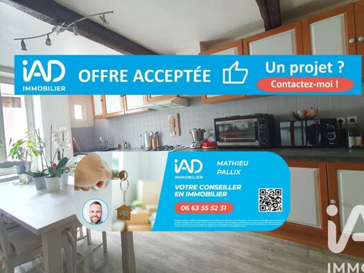Maison de ville à vendre 99 000 € 4 pièces 3 chambres 80 m² Maringues 63350