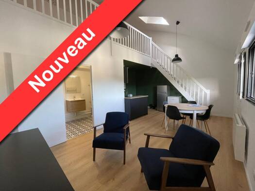 Appartement à louer 793 € 1 pièce 49,6 m² Étage 3/3 Jonelière-Université Nantes 44300