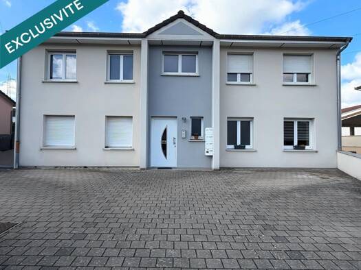 Appartement à vendre 165 000 € 3 pièces 1 chambre 80 m² RDC Behren-lès-Forbach 57460