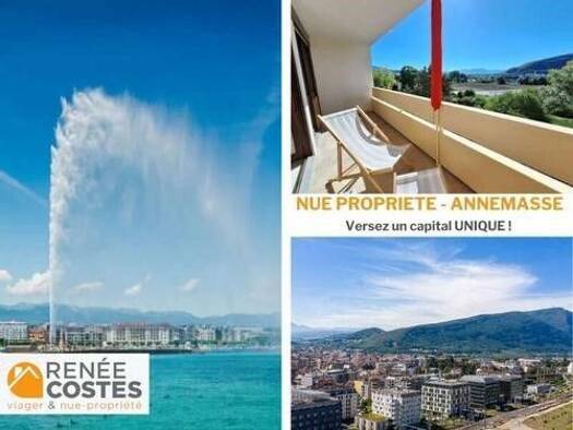 Appartement en viager occupé Bouquet 94 146 € 1 pièce 32 m² Étage 3/9 Annemasse 74100