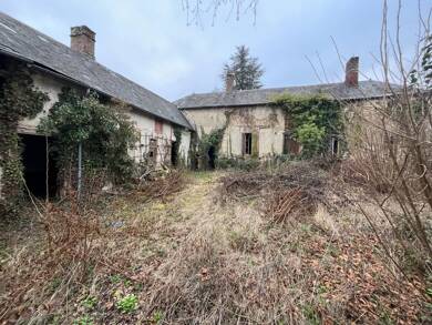 Maison à vendre 77 000 € 3 pièces 1 chambre 214,6 m² 720 m² de terrain Bonnières 60112