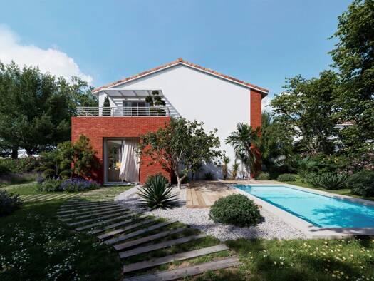 Appartement à vendre - Neuf 340 000 € 4 pièces 3 chambres 84,1 m² Dernier étage, Étage 1/1 Montrabe 31850