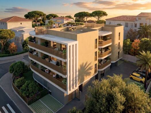Appartement à vendre - neuf 505 000 € 3 pièces 2 chambres 76 m² Étage 2/3 Le Mas Port Frejus Fréjus 83600