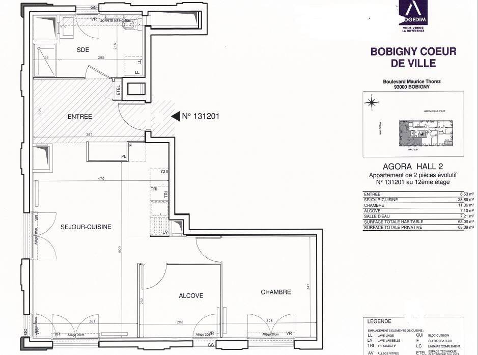 Maison à louer, 64m², BOBIGNY