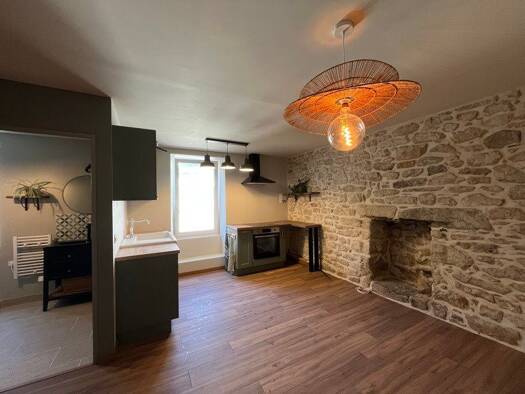 Appartement à louer 590 € 2 pièces 1 chambre 41,55 m² Étage 2/2 Pouldavid Douarnenez 29100