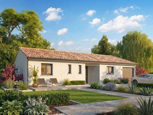Terrain avec maison neuve à vendre 205 000 € 4 pièces 2 chambres 90 m² 570 m² de terrain Buzet-sur-Baïse 47160