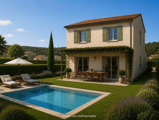 Terrain constructible viabilisé à vendre 165 000 € 753 m² de terrain Pierrevert 04860