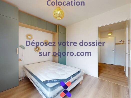 Colocation à louer 750 € 5 pièces 4 chambres 100 m² 3ème étage Varenne-Centre-Rive Charmante Noisy-le-Grand 93160