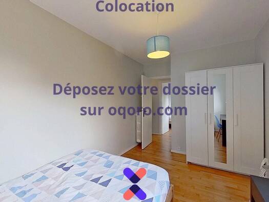 Colocation à louer 470 € 5 pièces 4 chambres 83,9 m² RDC Calvaire-Saint Pierre Caen 14000