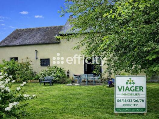 Maison en viager occupé Bouquet 104 000 € 4 pièces 2 chambres 130 m² 969 m² de terrain Longny les Villages 61290