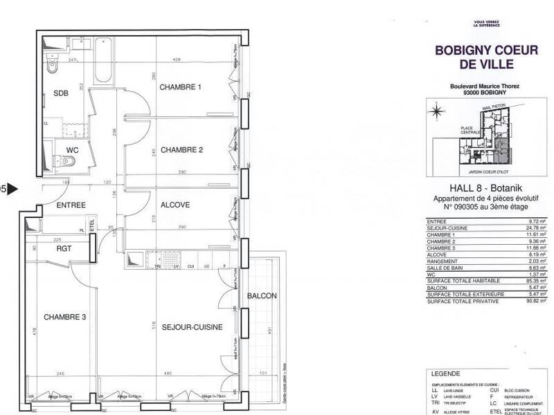 Maison à louer, 85m², BOBIGNY