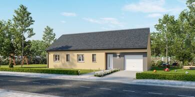 Terrain avec maison neuve à vendre 378 209 € Canapville 14800