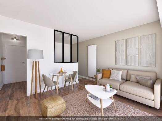 Appartement à vendre 95 000 € 1 pièce 27,7 m² 4ème étage Ayguinards Meylan 38240