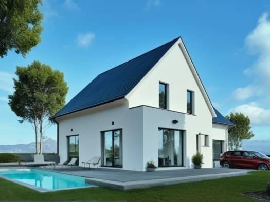 Terrain avec maison neuve à vendre 524 300 € 5 pièces 4 chambres 141 m² 388 m² de terrain Ouest Geispolsheim 67118