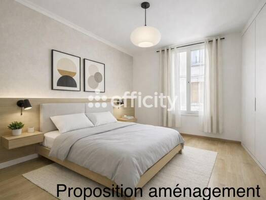 Appartement à vendre 220 000 € 2 pièces 1 chambre 30 m² RDC Flandre-Aubervilliers Paris 19ème arrondissement 75019