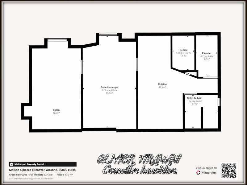 Maison à vendre, 73m², ALZONNE