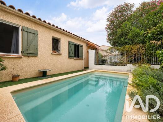 Maison de plain-pied à vendre 263 000 € 6 pièces 4 chambres 103,45 m² 345 m² de terrain Pollestres 66450