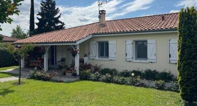 Maison de plain-pied à vendre 231 000 € 5 pièces 4 chambres 140 m² 1 088 m² de terrain Eysses Villeneuve-sur-Lot 47300