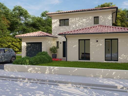 Terrain avec maison neuve à vendre 325 000 € 7 pièces 5 chambres 142 m² 1 200 m² de terrain Brie-sous-Archiac 17520