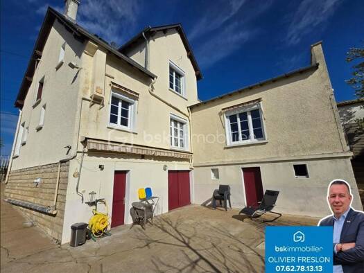 Maison de ville à vendre 177 000 € 5 pièces 3 chambres 105 m² Le Banlay-Moulin à Vent Nevers 58000