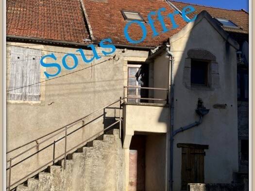 Maison à vendre 25 000 € 1 pièce 1 chambre 38 m² 310 m² de terrain Mussy-la-Fosse 21150