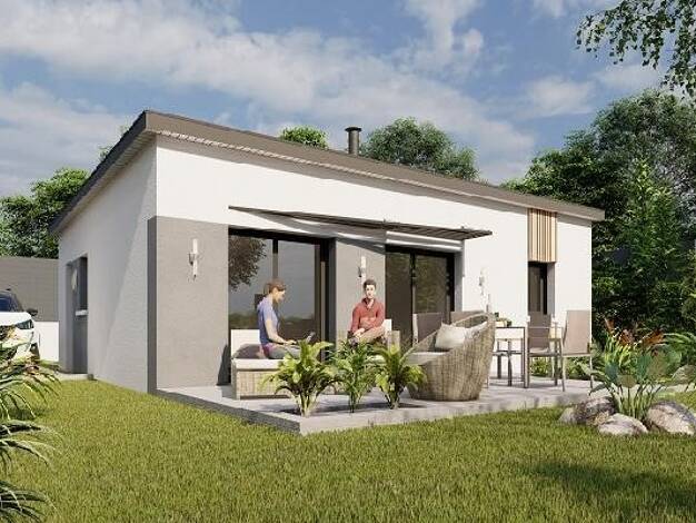 Terrain avec maison neuve à vendre 189 500 € 1 pièce 2 chambres 70 m² 409 m² de terrain Beuzec Conq-Lochrist-Parc-Menez Concarneau 29900