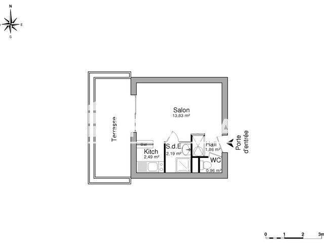 Maison à louer, 21m², LA ROCHELLE