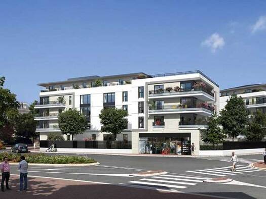 Appartement à vendre - neuf 309 500 € 2 pièces 1 chambre 44 m² Étage 2/5 Nogent Village-Coulmiers Nogent-sur-Marne 94130