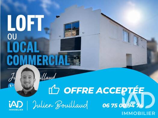 Immeuble à vendre 106 500 € 196 m² Vix 85770