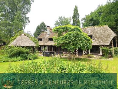 Maison à vendre 850 000 € 9 pièces 6 chambres 200 m² 15 800 m² de terrain Pont l'Eveque 14130