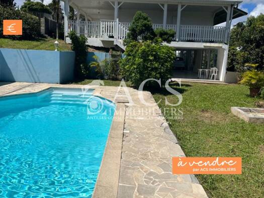 Maison à vendre 389 000 € 5 pièces 3 chambres 102,4 m² 1 001 m² de terrain Saint-Joseph 97212